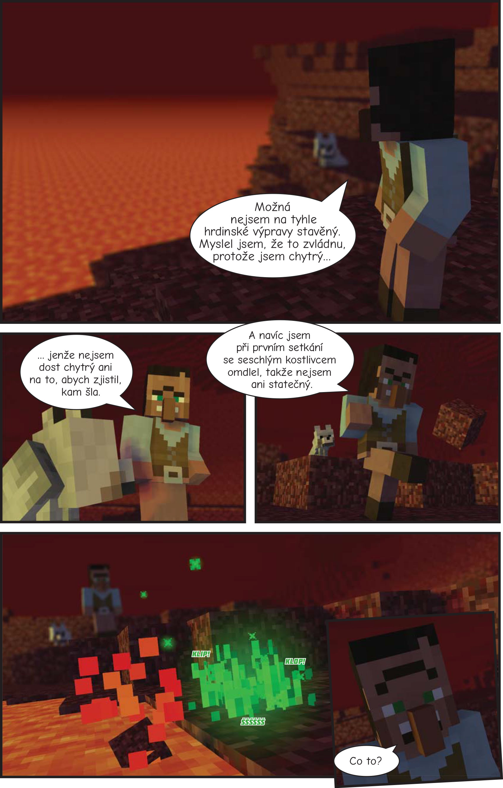 Proroctví náhrdelníku: Neoficiální megakomiks ze světa Minecraftu 3