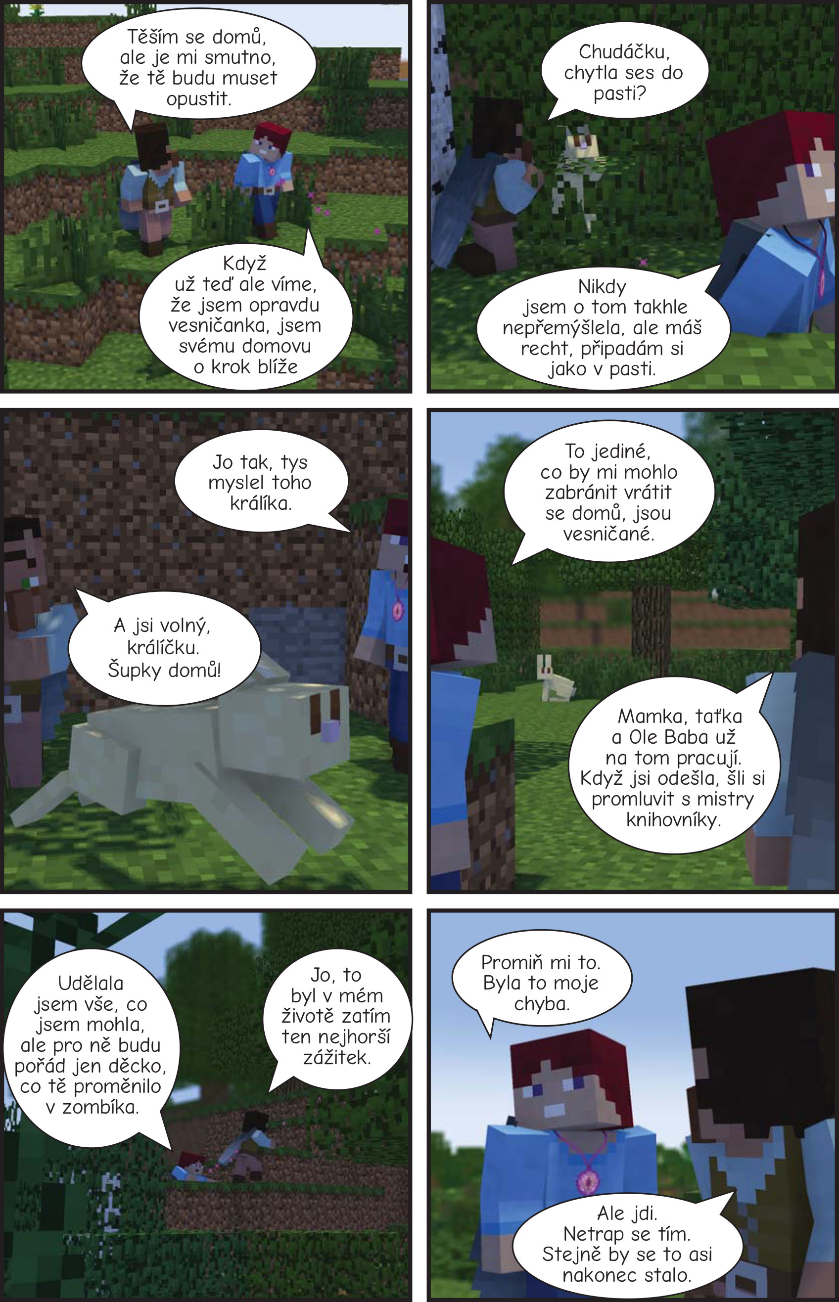 Proroctví náhrdelníku: Neoficiální megakomiks ze světa Minecraftu 3