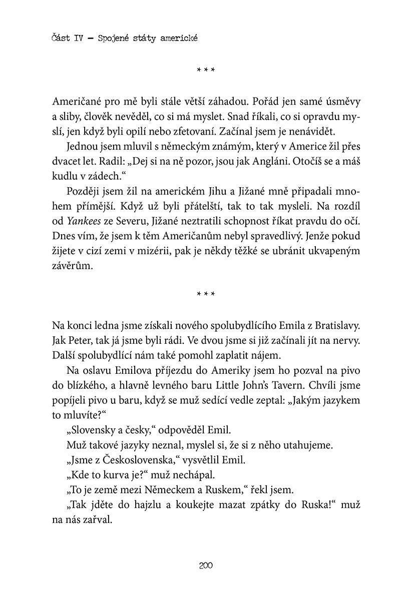 Jak se (ne)stát Američanem