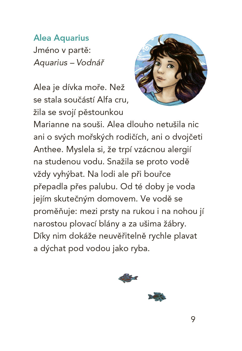 Alea - dívka moře: Kouzlo Vodních panen (pro začínající čtenáře)