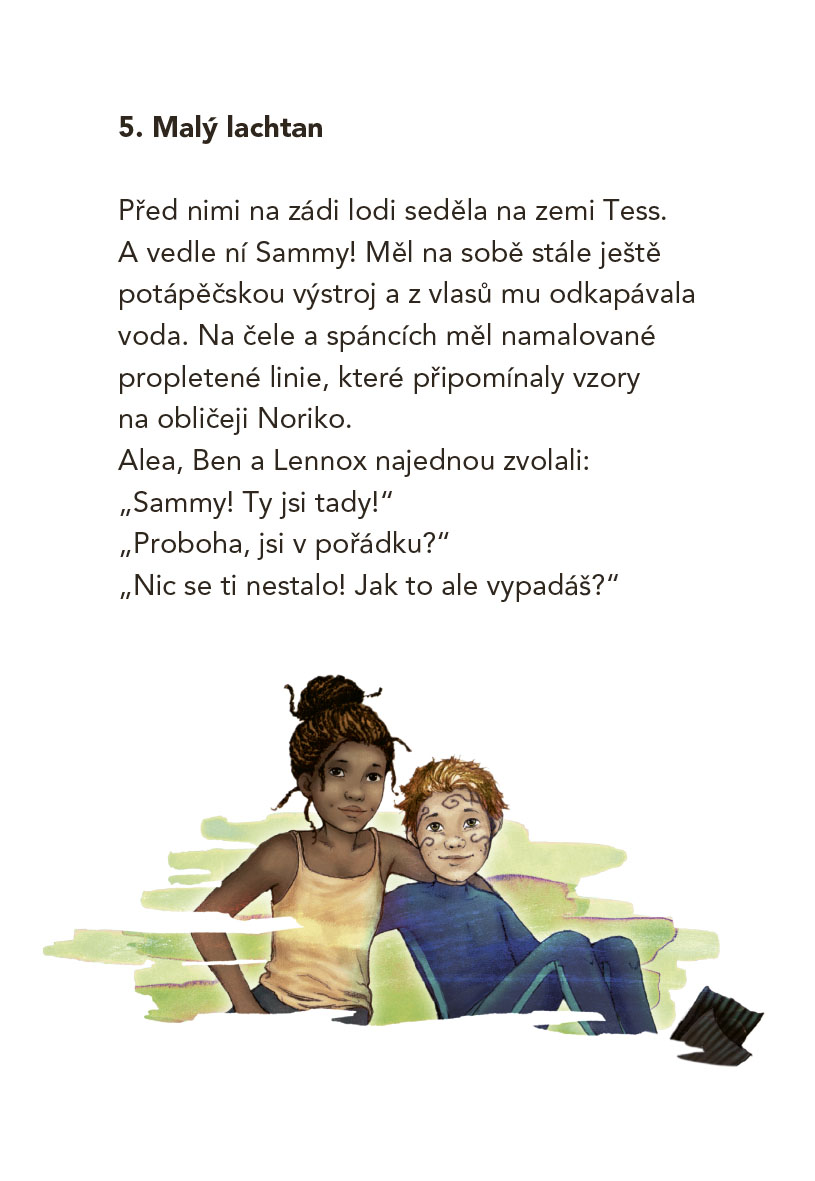 Alea - dívka moře: Kouzlo Vodních panen (pro začínající čtenáře)