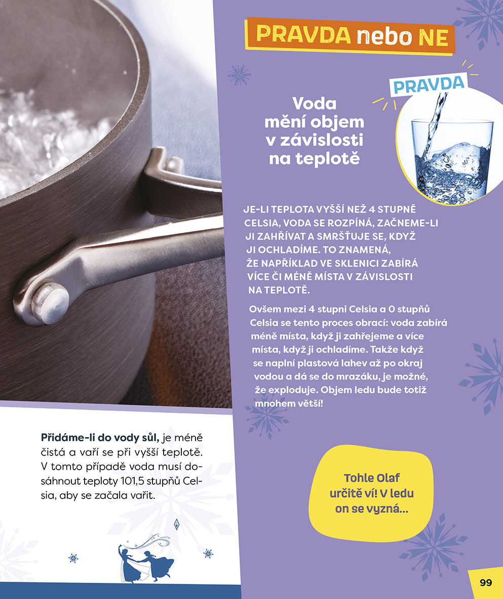 Ledové království – Olaf se ptá PRAVDA nebo NE?