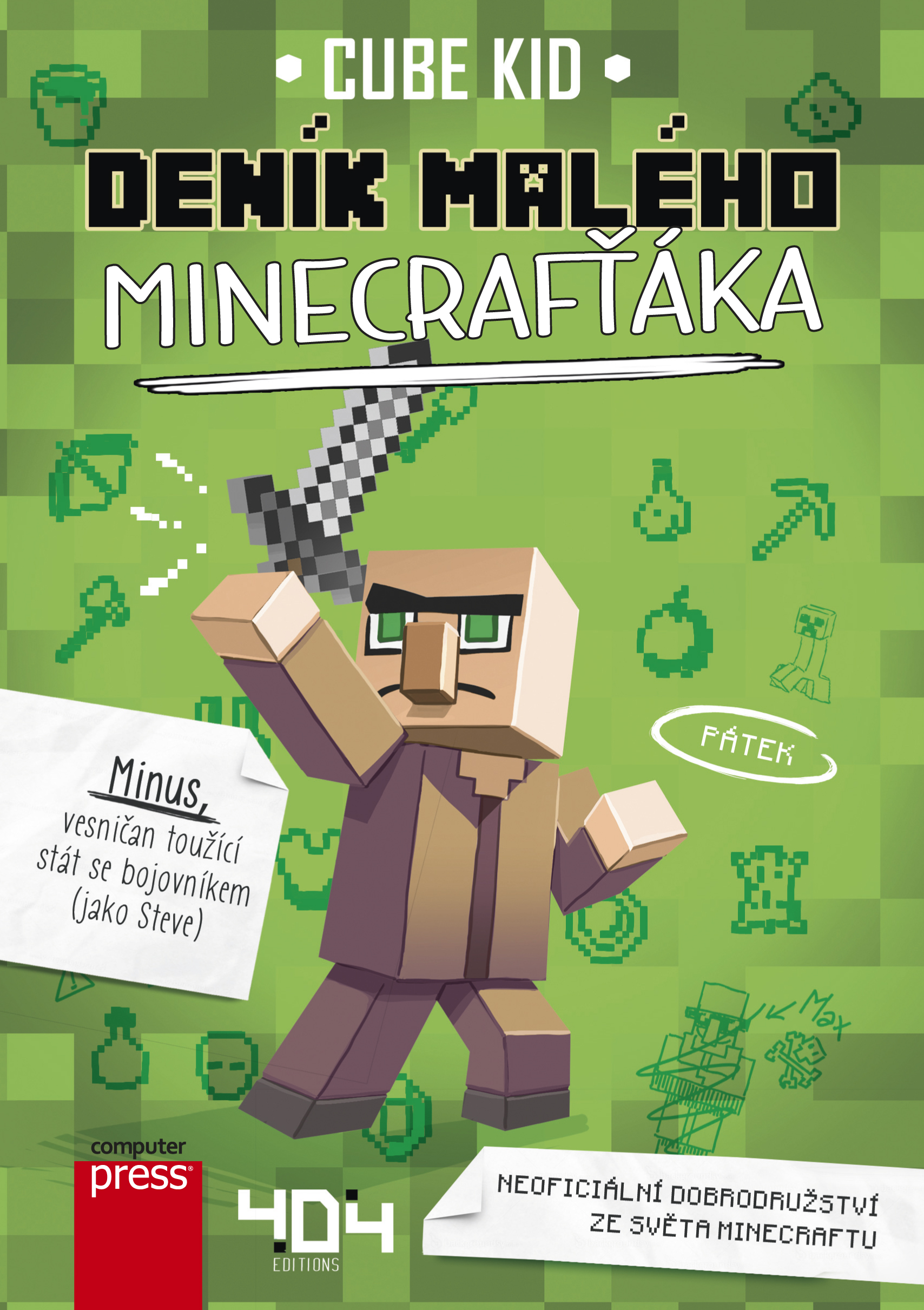 Deník malého Minecrafťáka BOX 1-5
