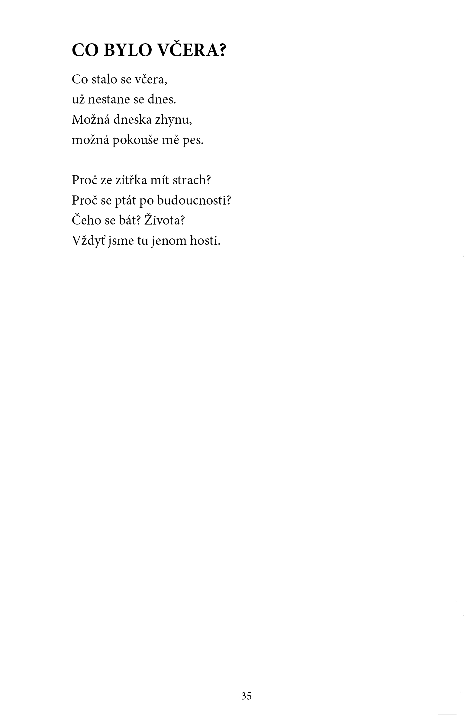 Elegie na radost