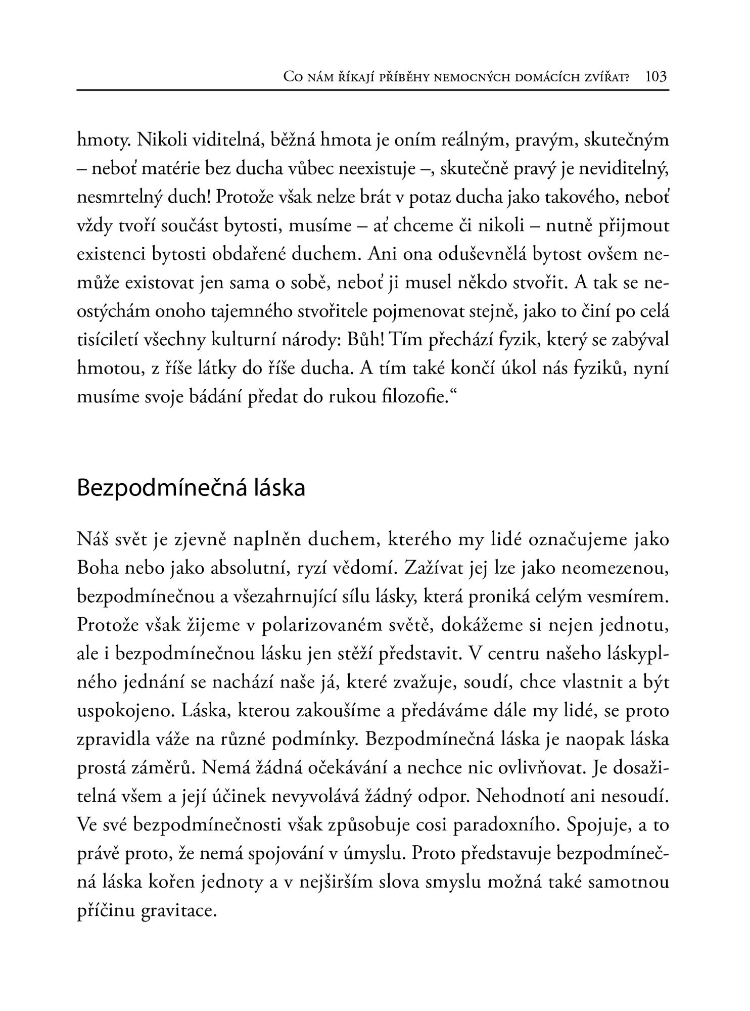 Zvíře jako zrcadlo lidské duše 