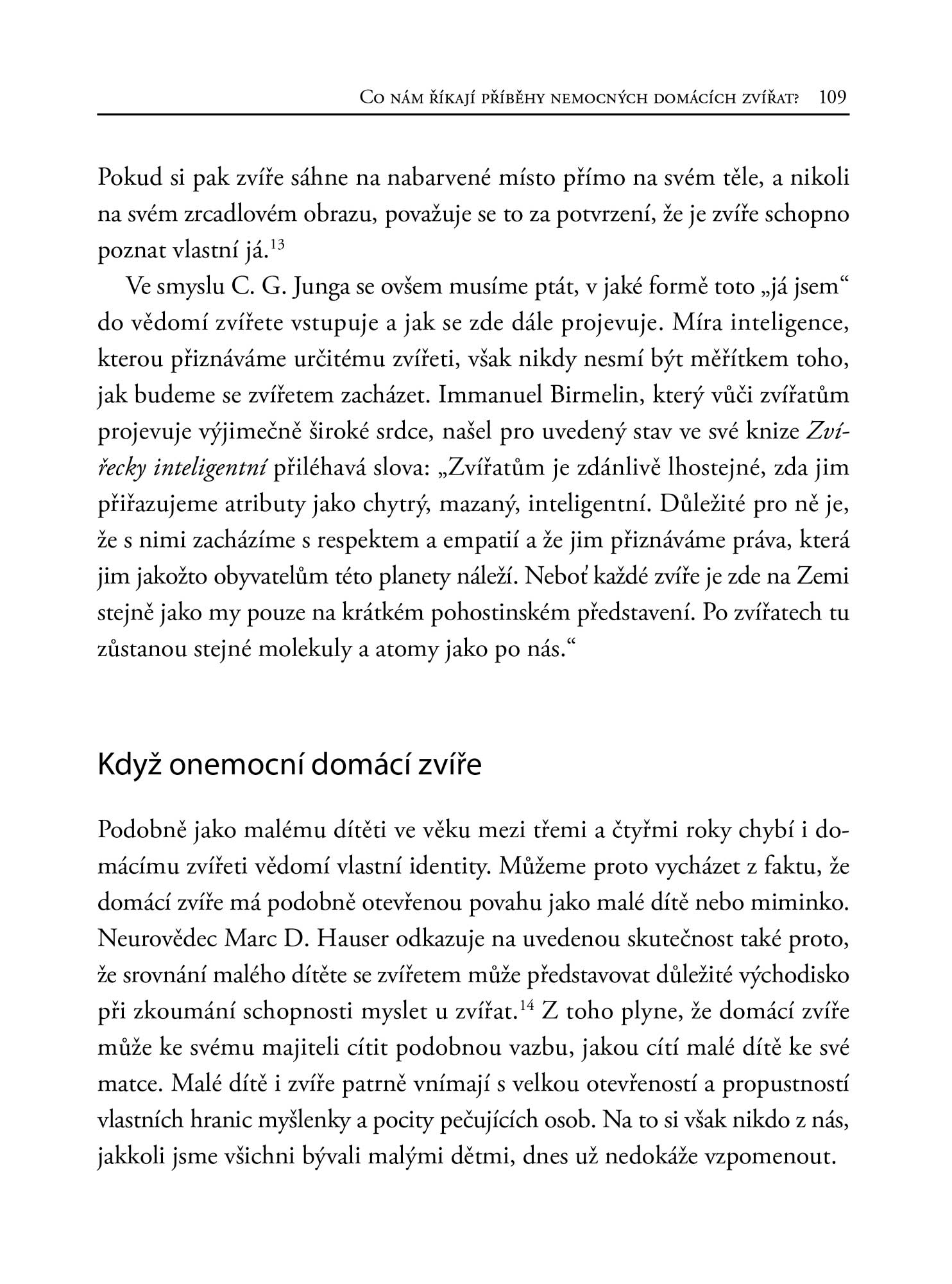 Zvíře jako zrcadlo lidské duše 