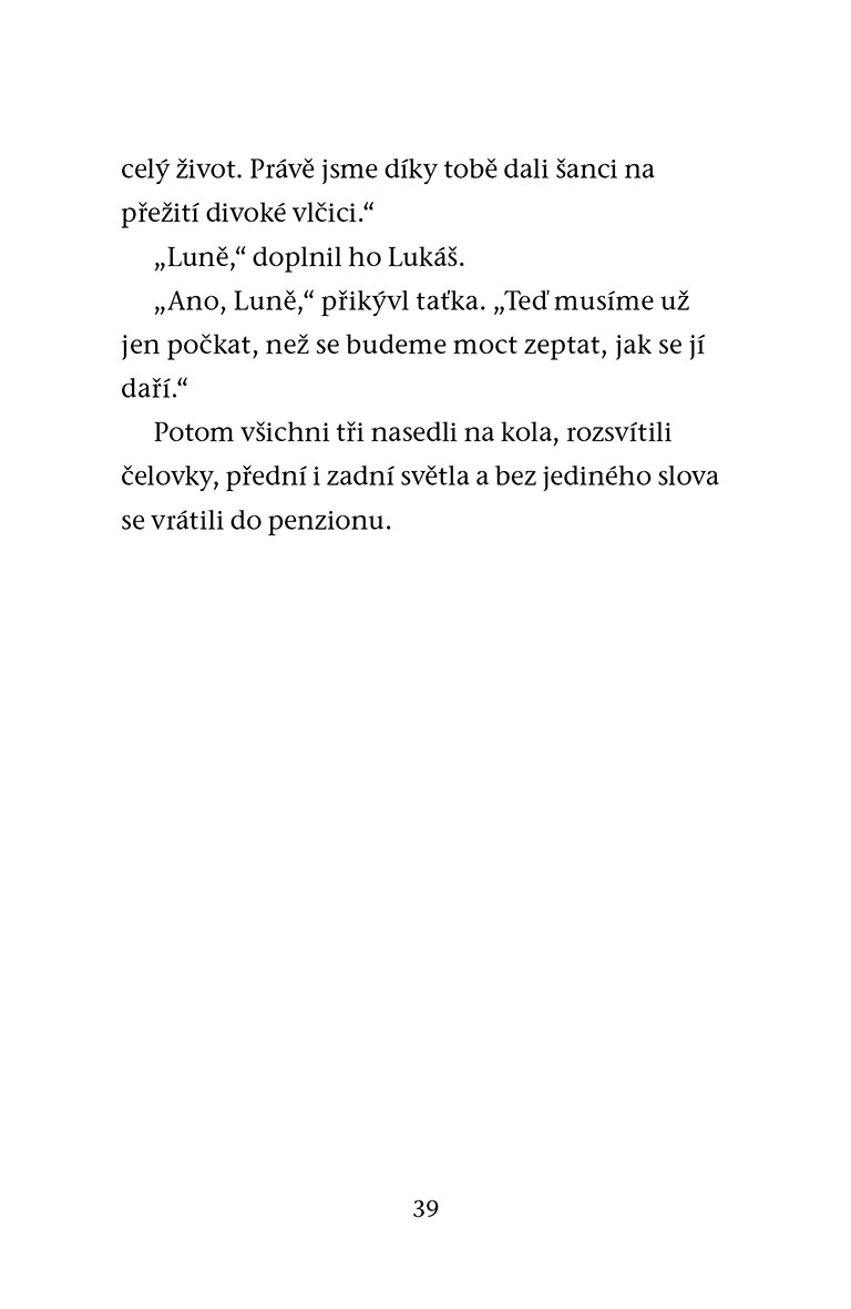 Záchranná stanice - Vlčice Luna