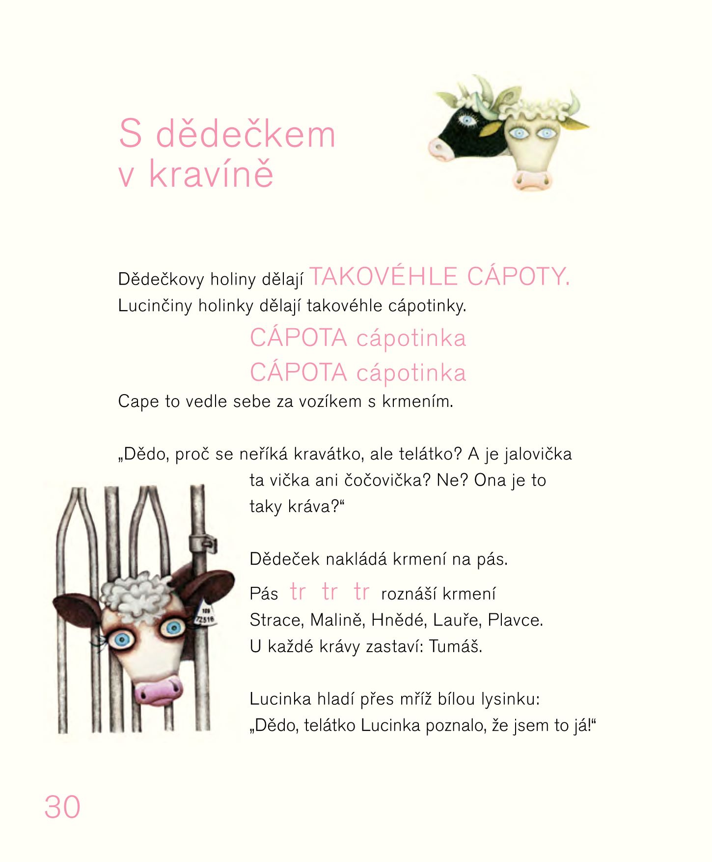 Zimní knížka pro Lucinku