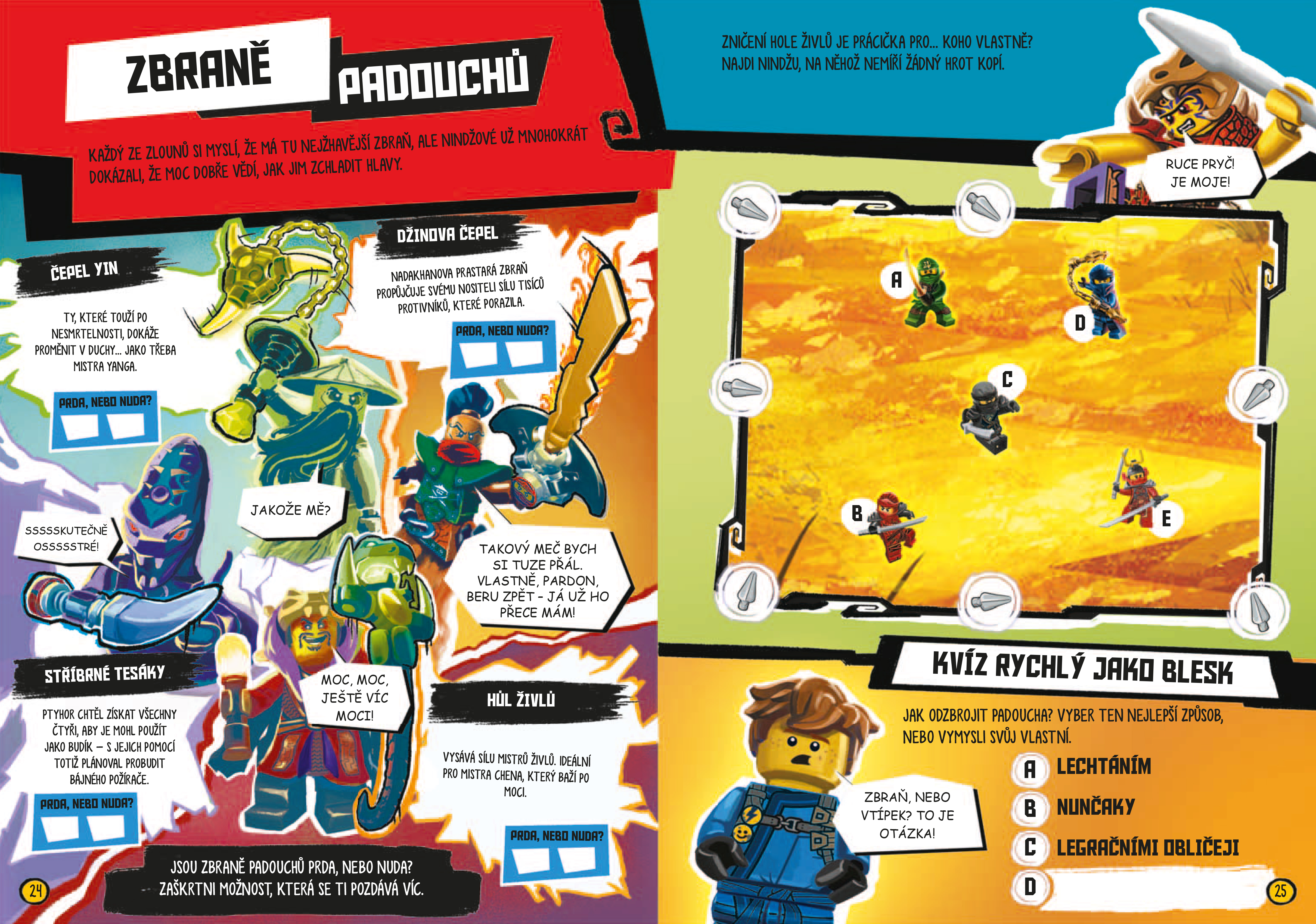 LEGO® NINJAGO® Vyzbroj se do akce!
