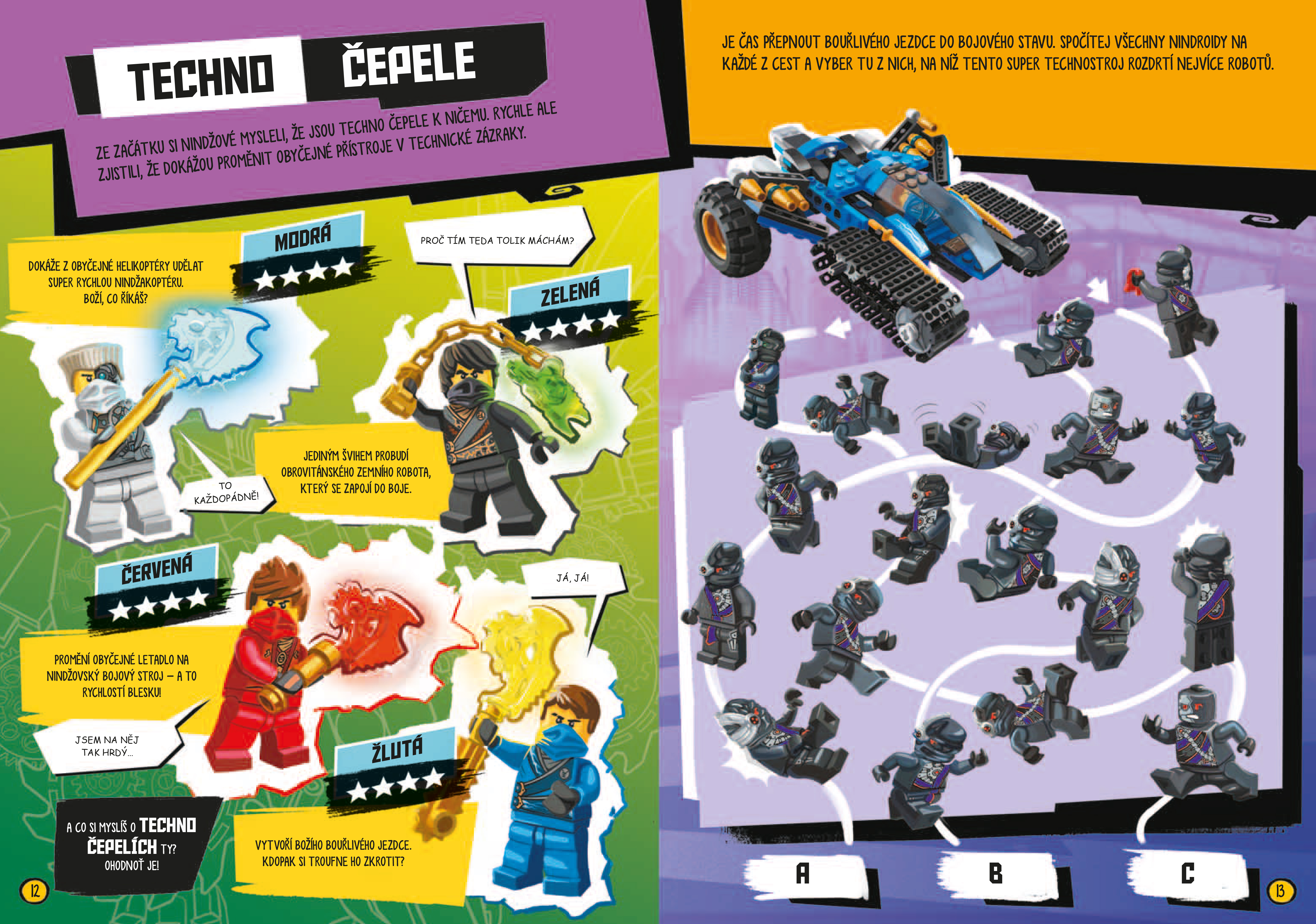 LEGO® NINJAGO® Vyzbroj se do akce!