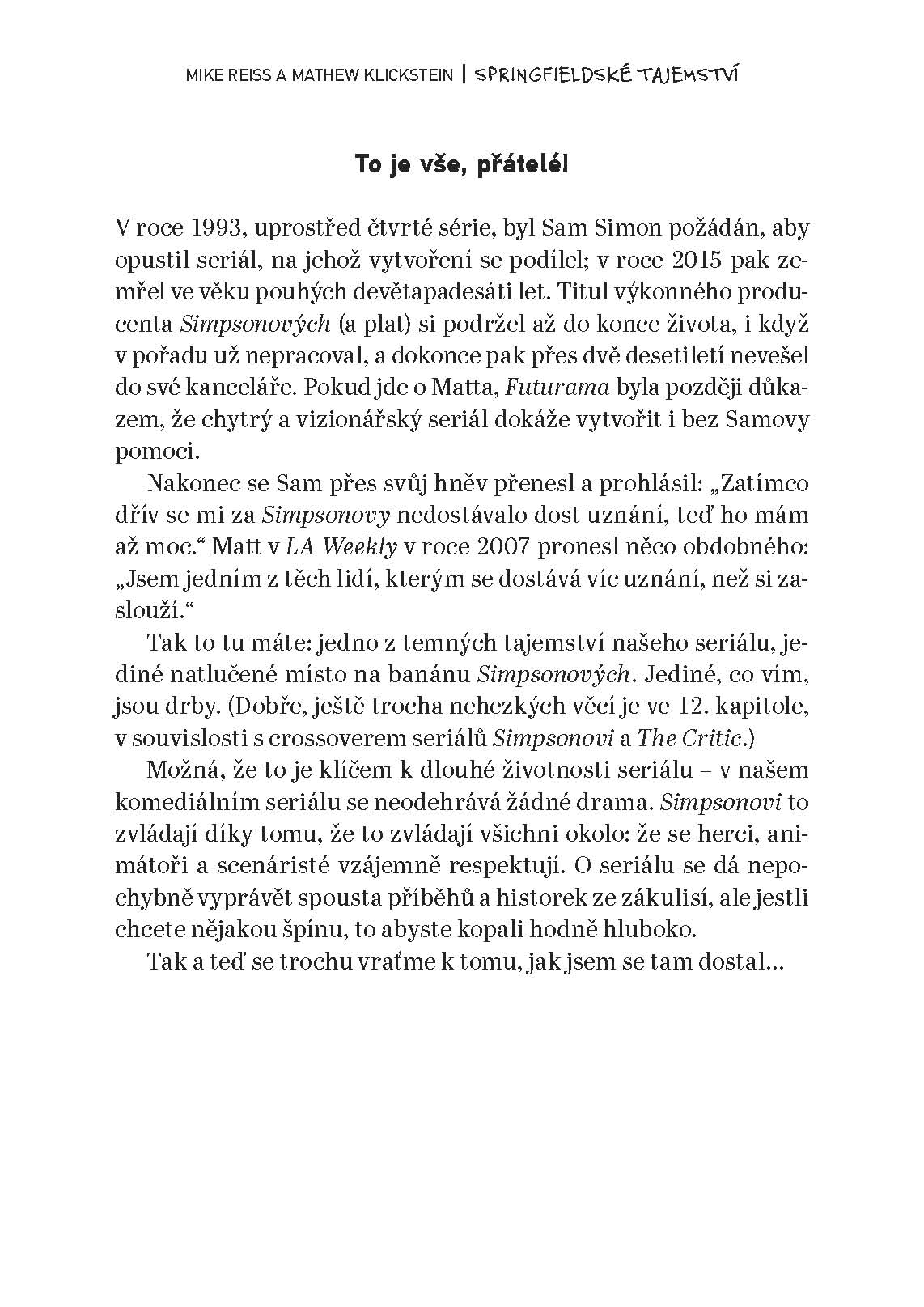 Springfieldské tajemství