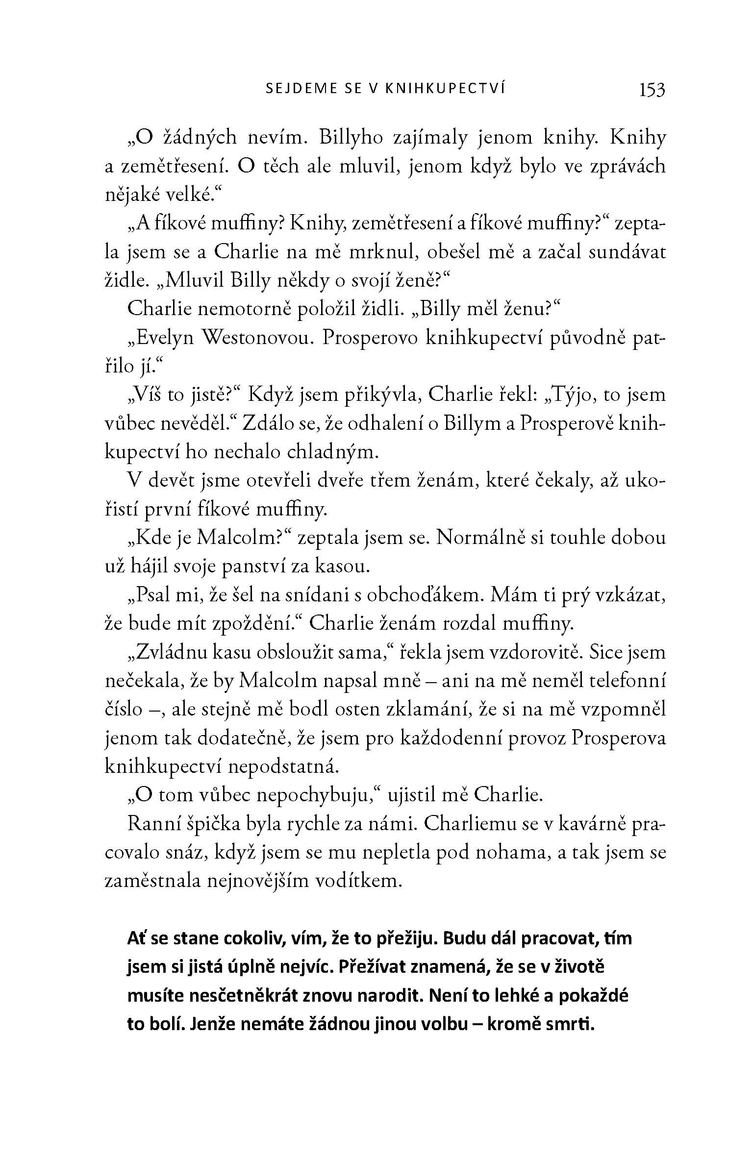 Sejdeme se v knihkupectví