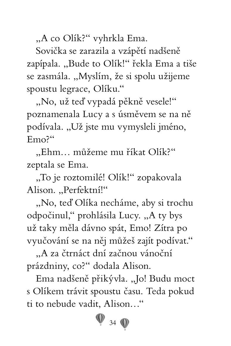 Ema a její kouzelná zoo - Ospalá sovička