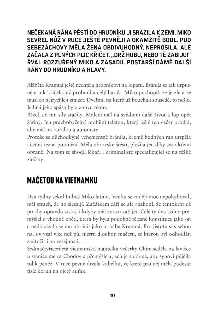 Skutečné zločiny v Praze a okolí