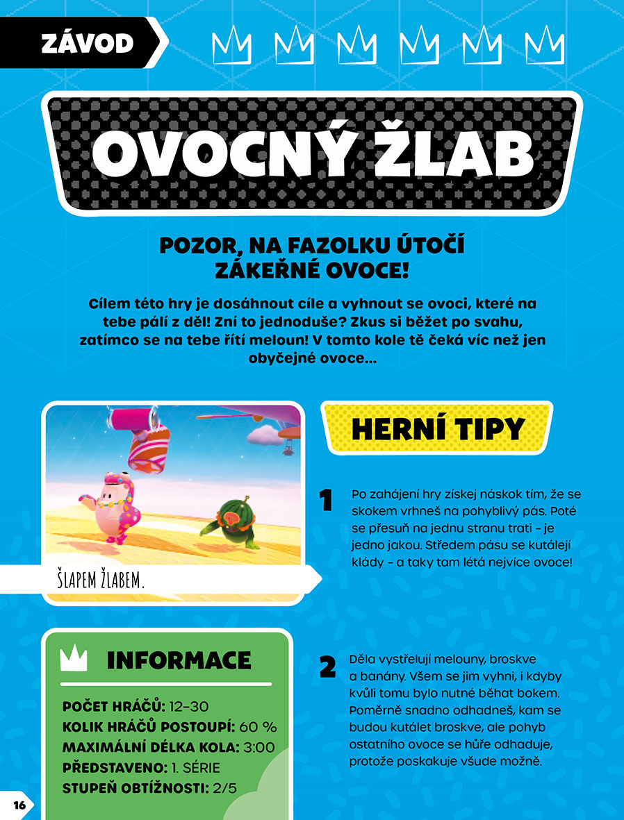 Fall Guys 100% neoficiální průvodce k získání korunky