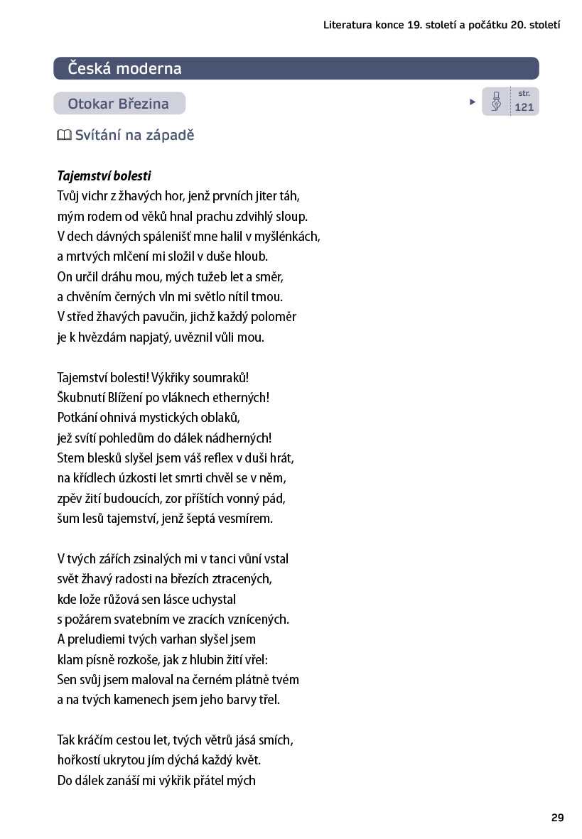 Nová čítanka III. k Literatuře v kostce pro SŠ