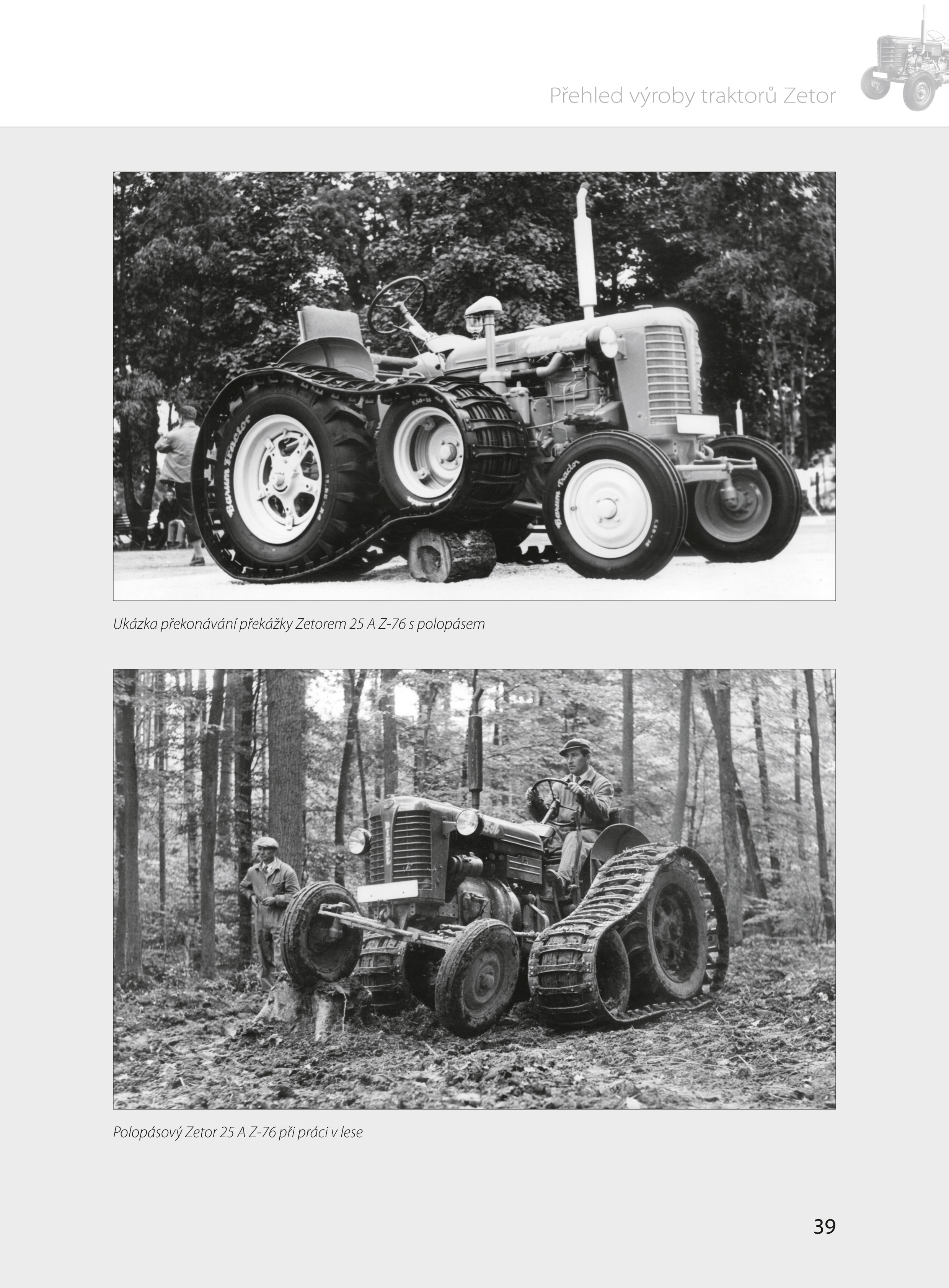 Historie traktorů Zetor