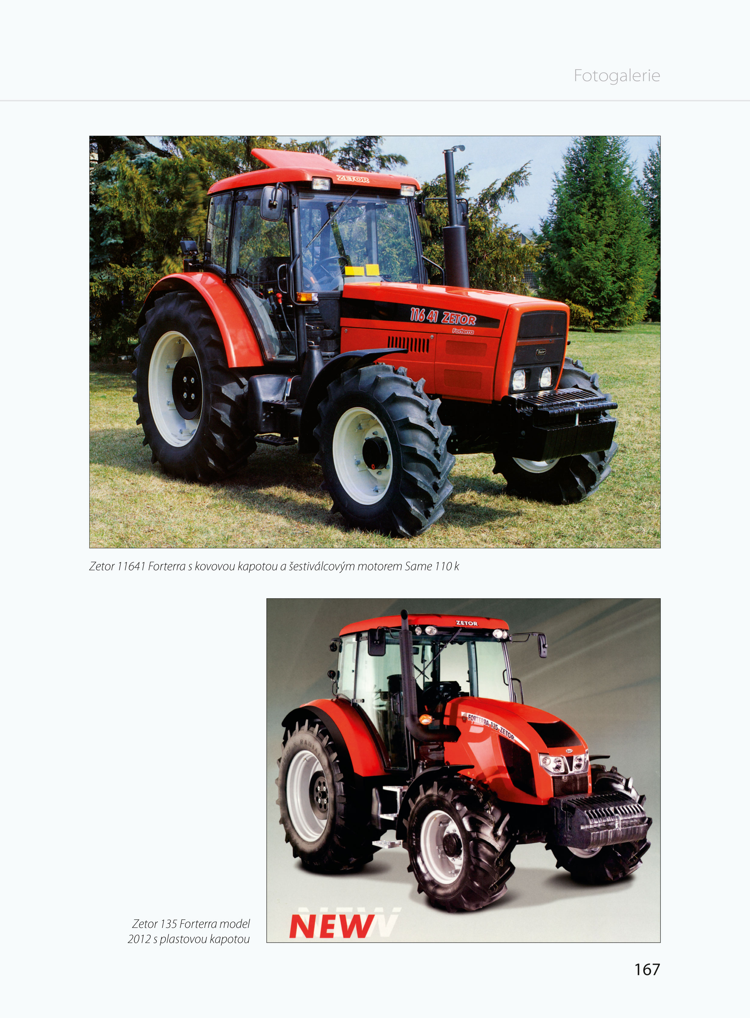 Historie traktorů Zetor