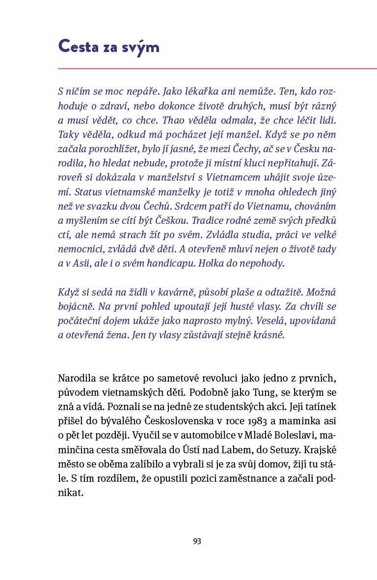 Vietnamské srdce, český domov