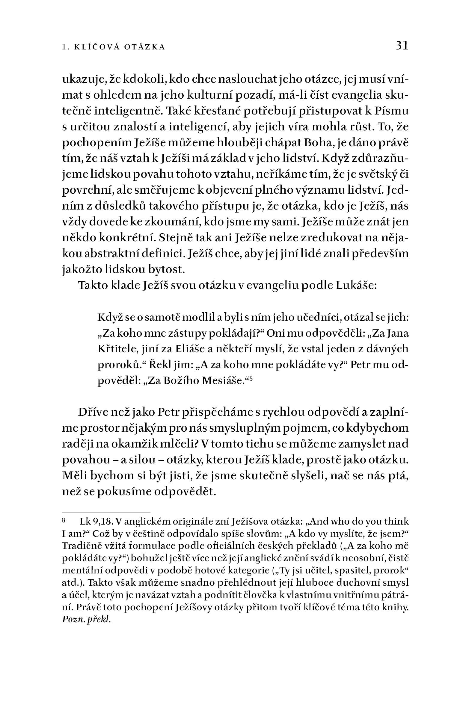 Ježíš - vnitřní učitel