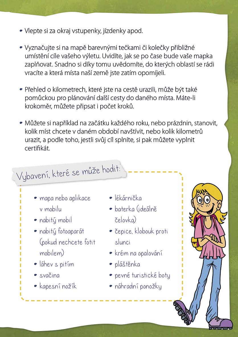 Výletník – zápisník pro nadšené cestovatele