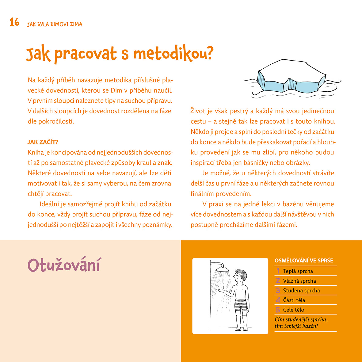 Dim Swim se učí plavat 