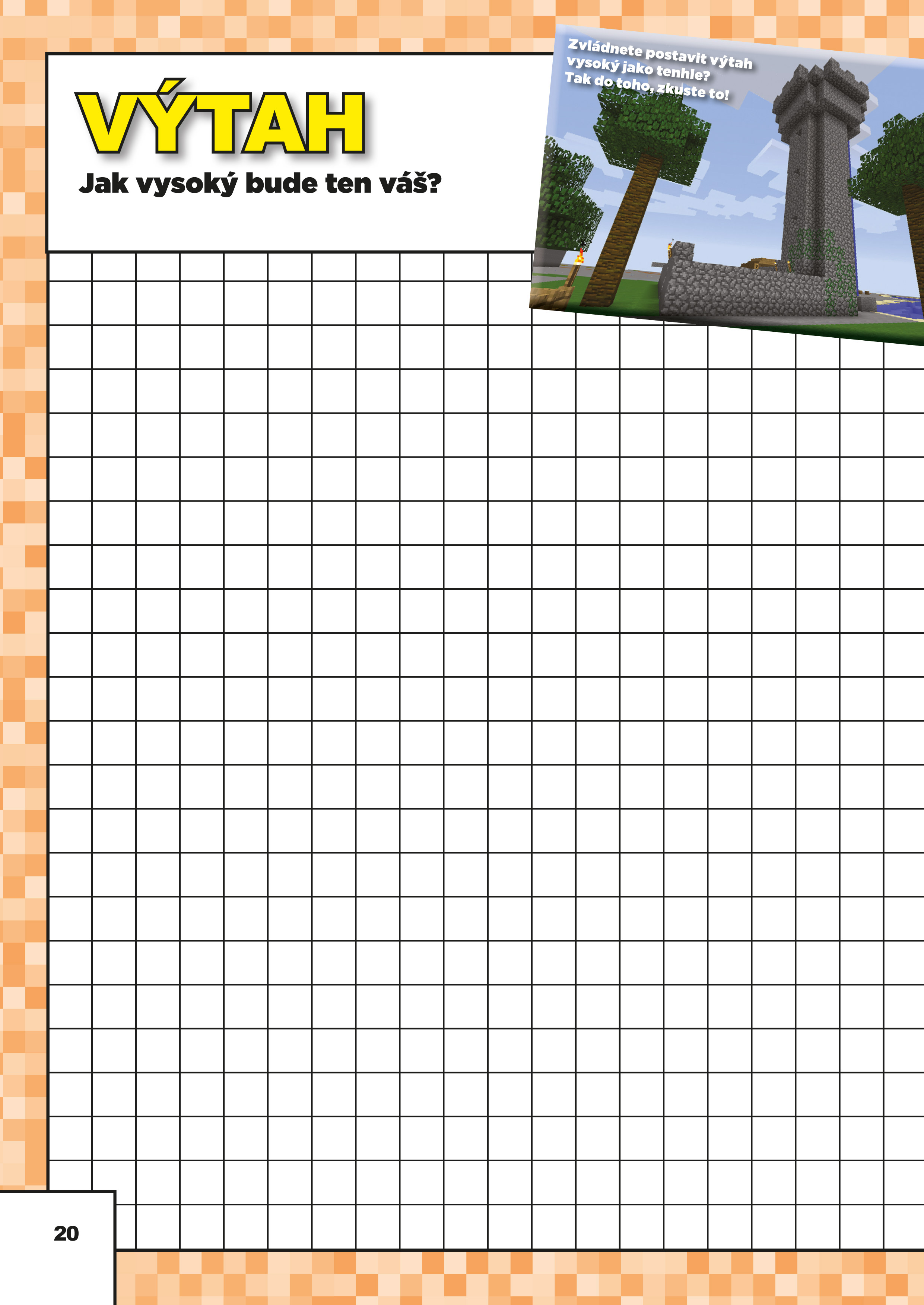 Minecrafťákův svět: Stavební megaplánovač