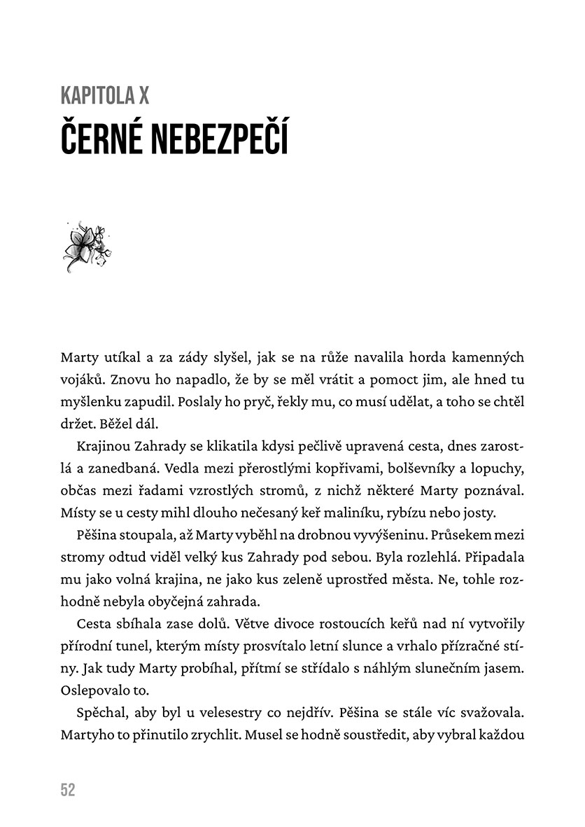 Zahrada a legenda o zachránci