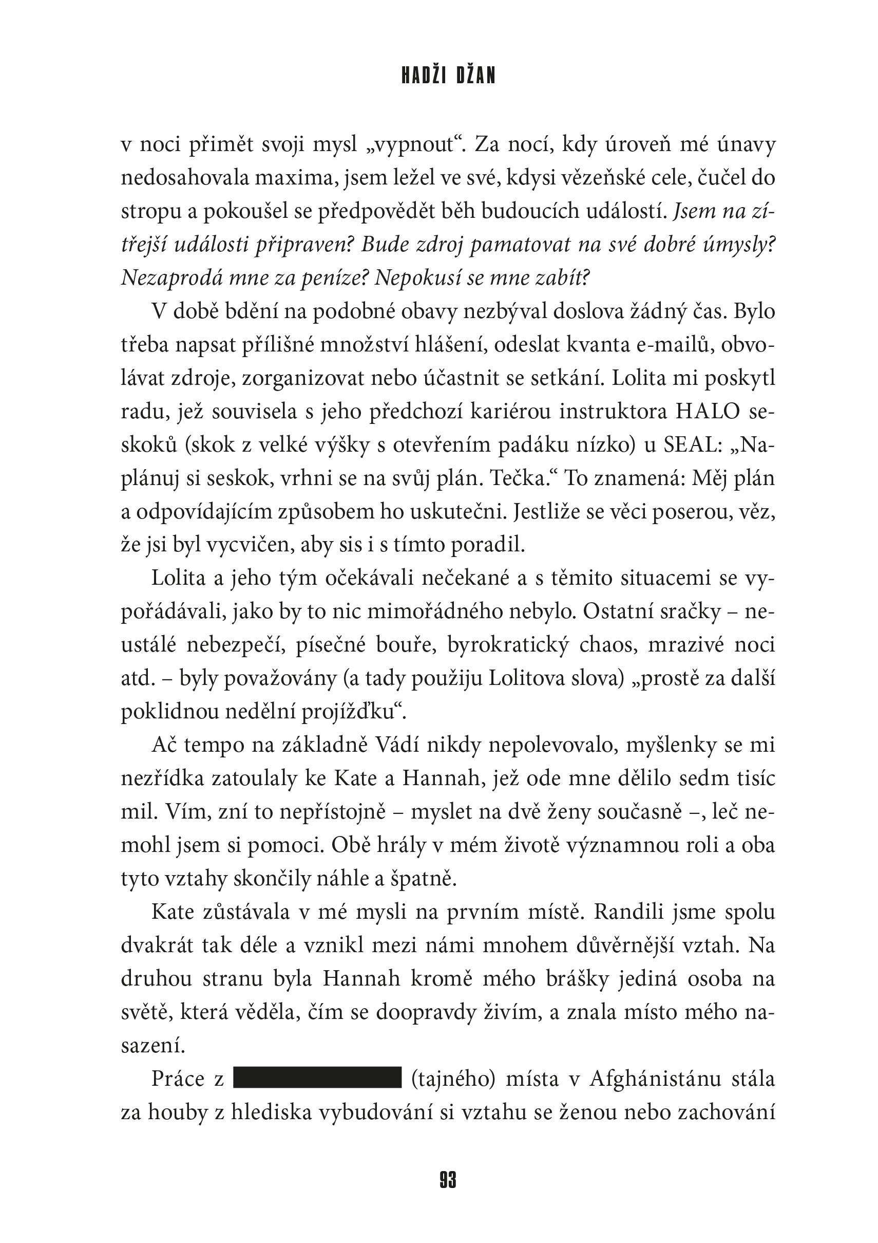 Okamžik před výbuchem
