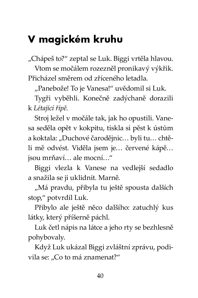 Klub Tygrů - Světla v močálu čarodějnic