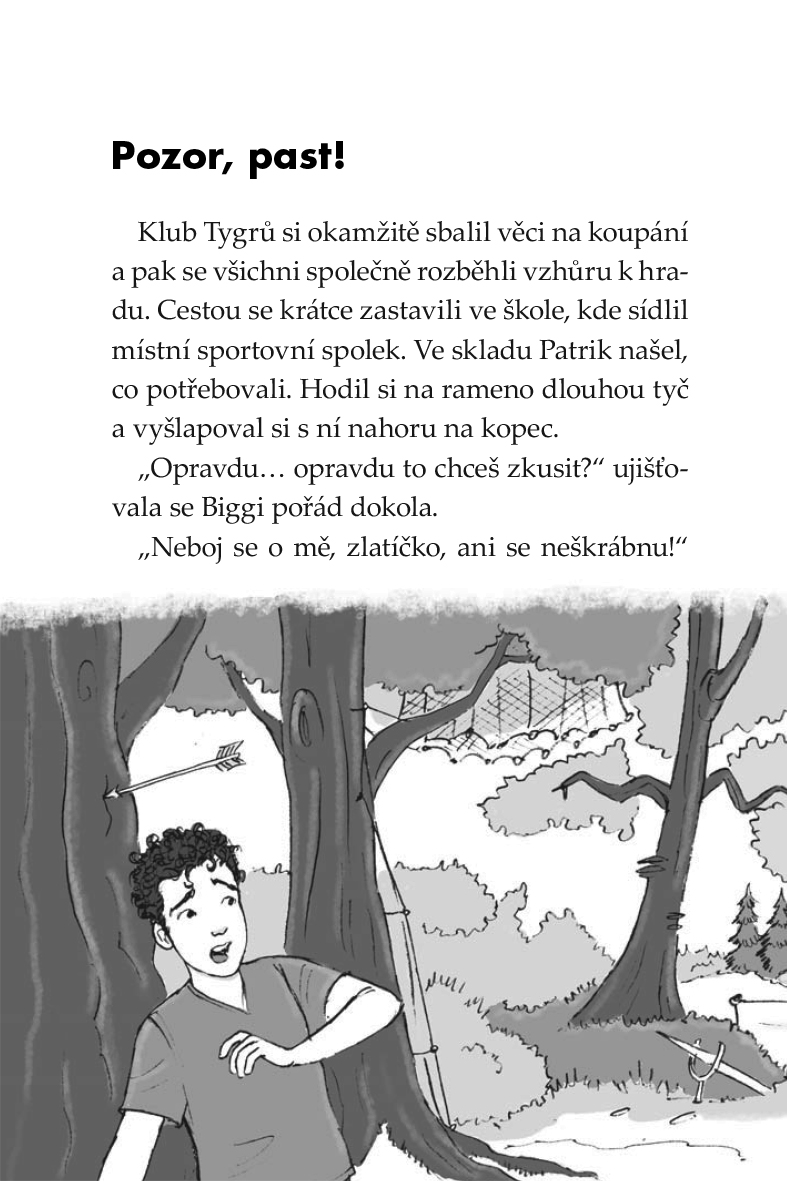 Klub Tygrů - Tajemná přilba