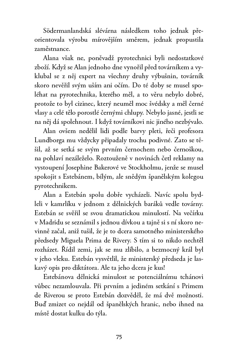 Stoletý stařík, který vylezl z okna a zmizel