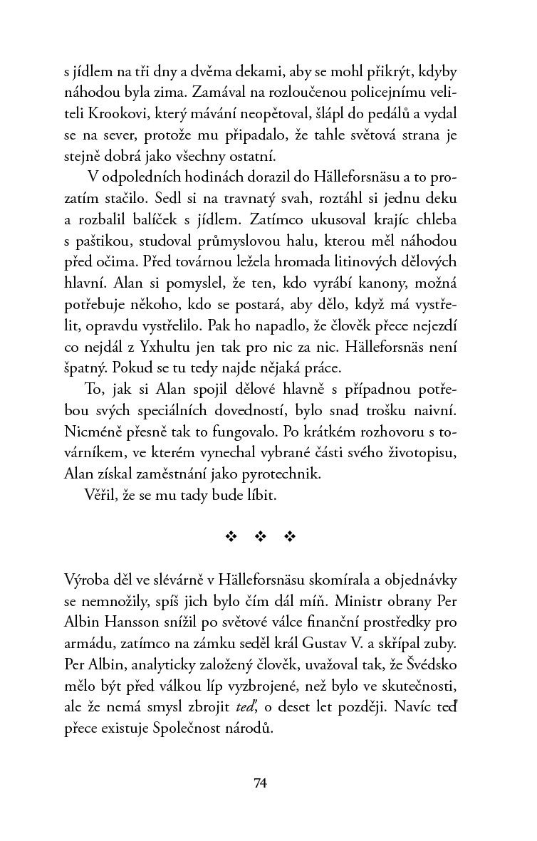 Stoletý stařík, který vylezl z okna a zmizel