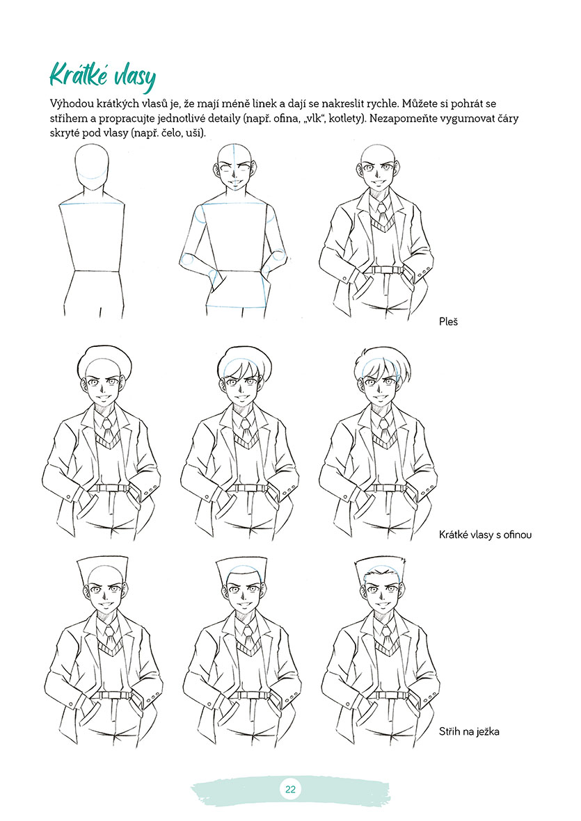 Kreslení postav v manga stylu 
