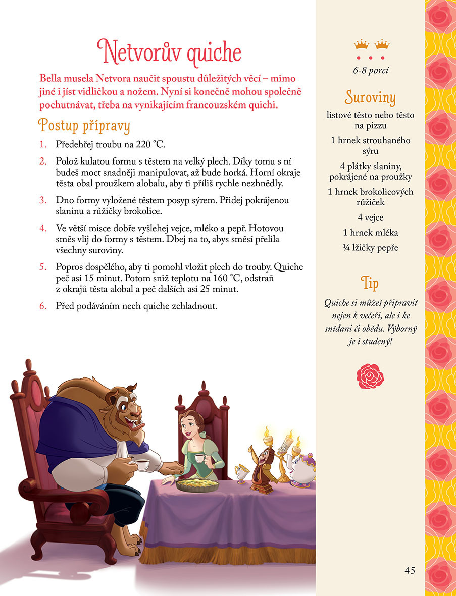 Disney Princezna - Kuchařka 