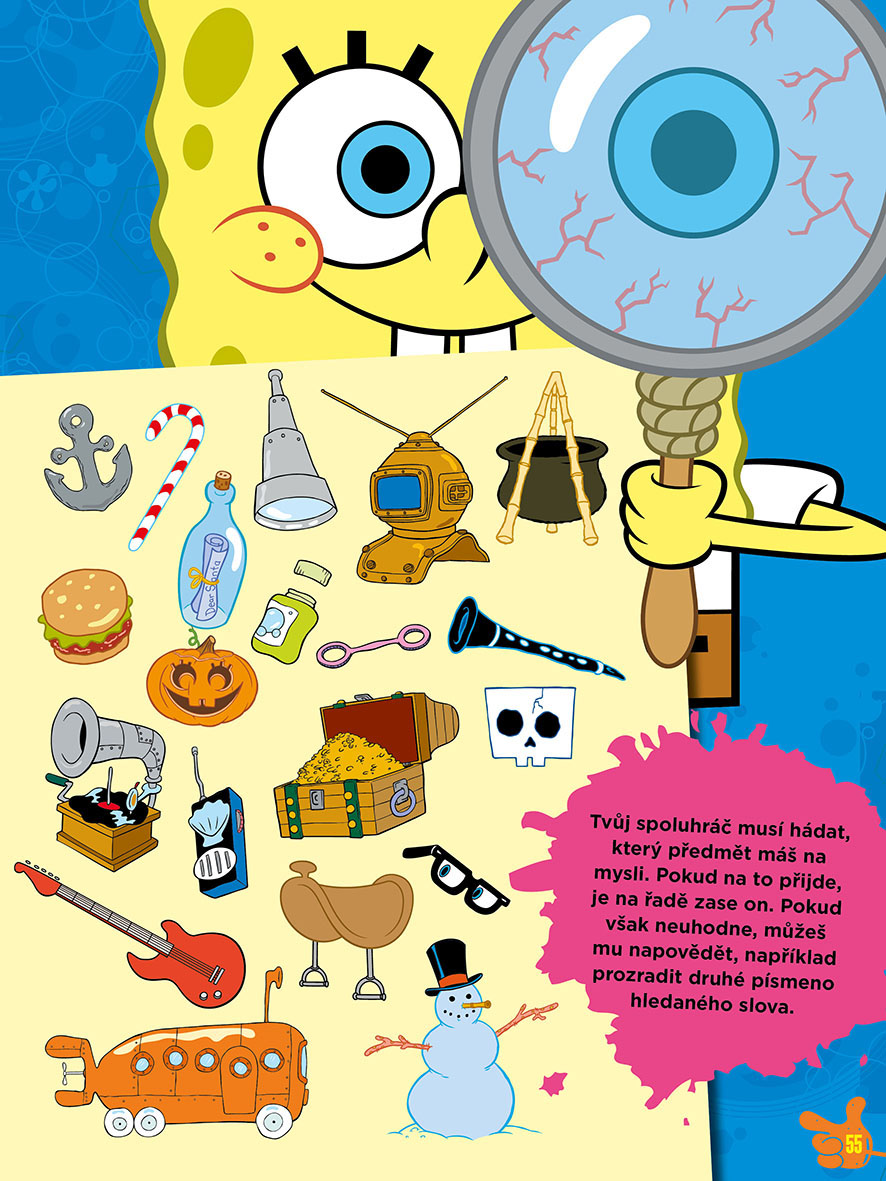 SpongeBob - Knížka plná zábavy
