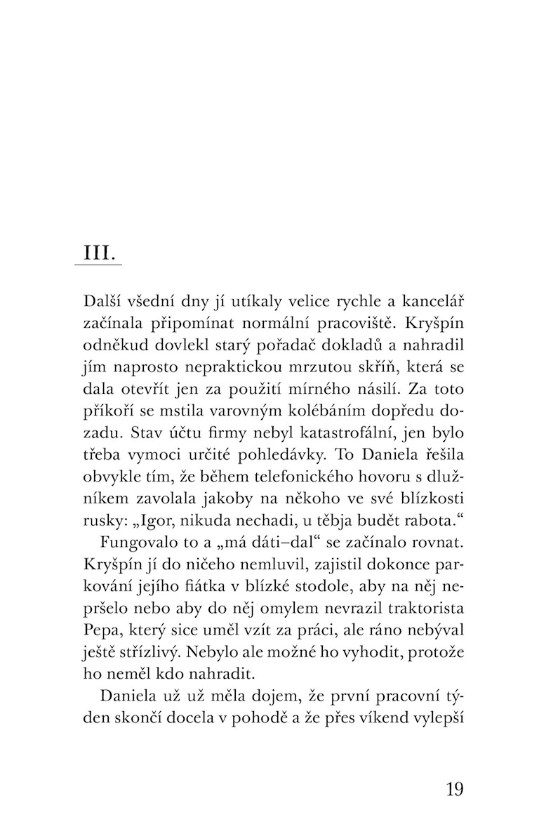 Jednou na útěku, vždycky na útěku