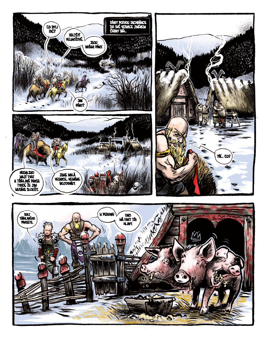 Slavika a kult tříhlavého prasete