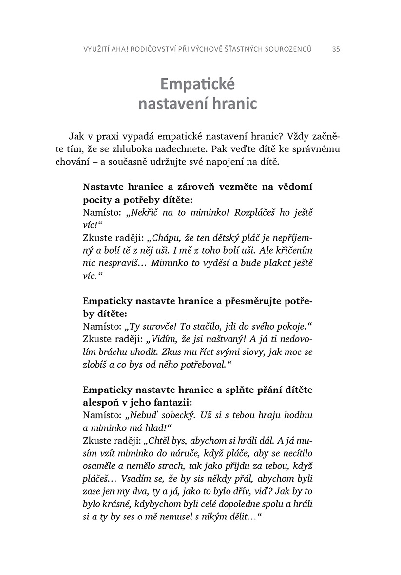 AHA! Rodičovství - sourozenci 