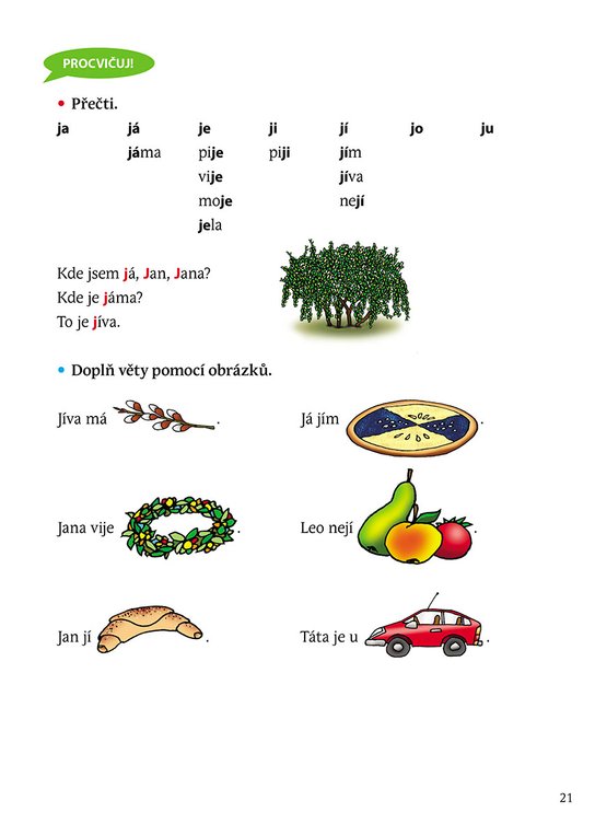 Neposedná písmenka – První čtení pro prvňáčky