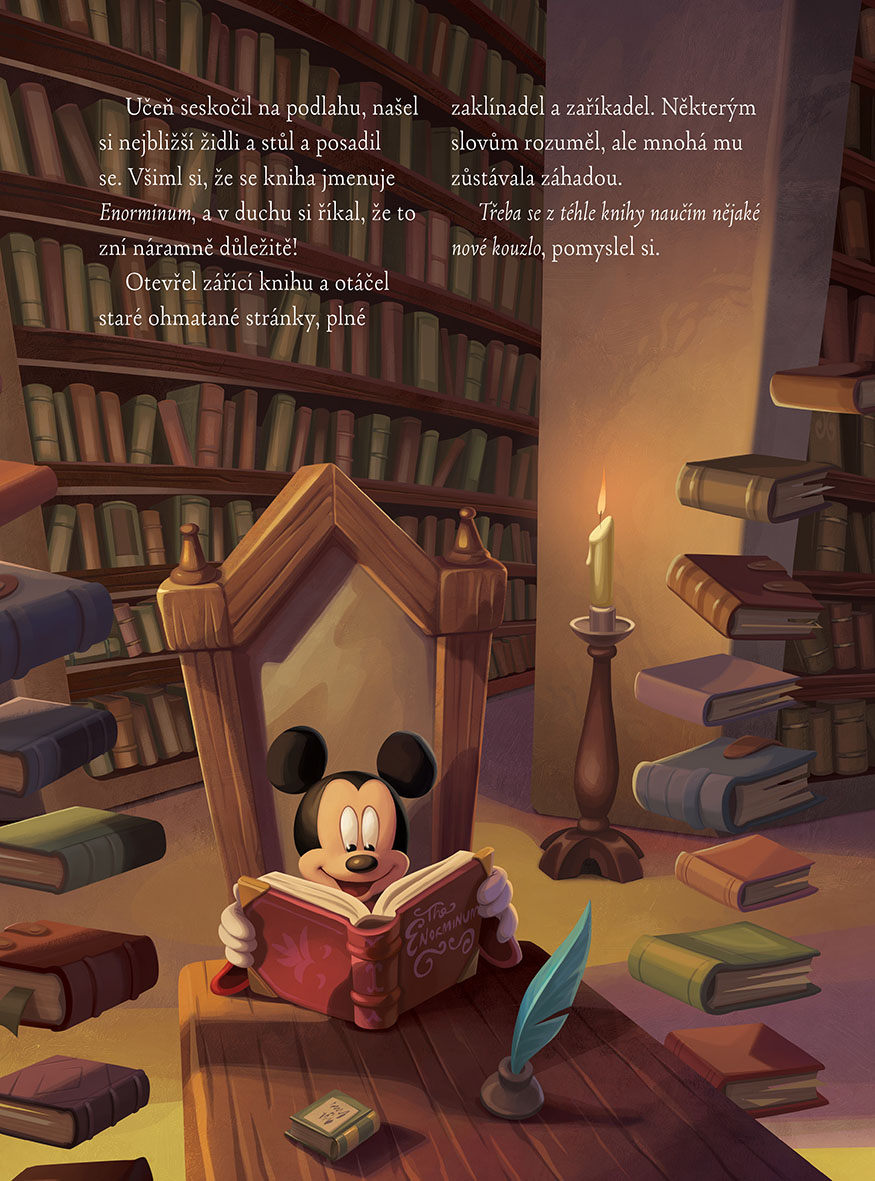 Disney - Čarodějův učeň