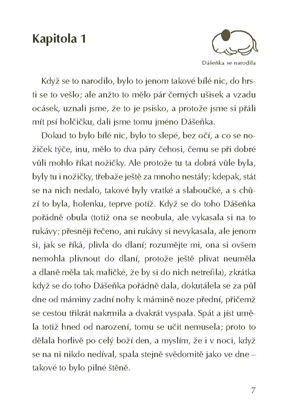 Dášeňka čili život štěněte