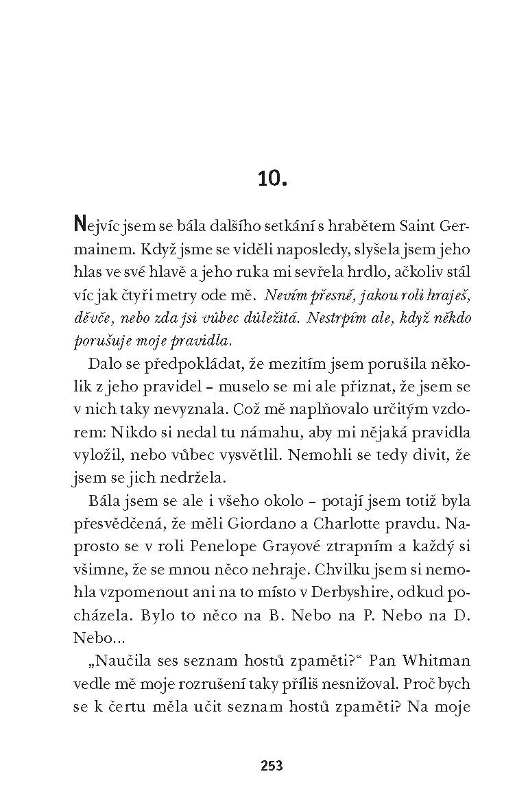 Modrá jako safír