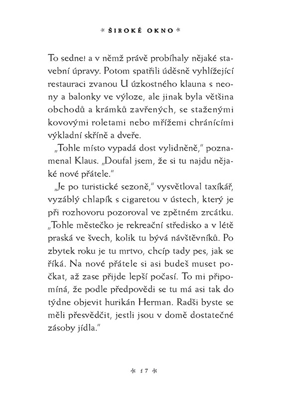 Řada nešťastných příhod 3 - Široké okno