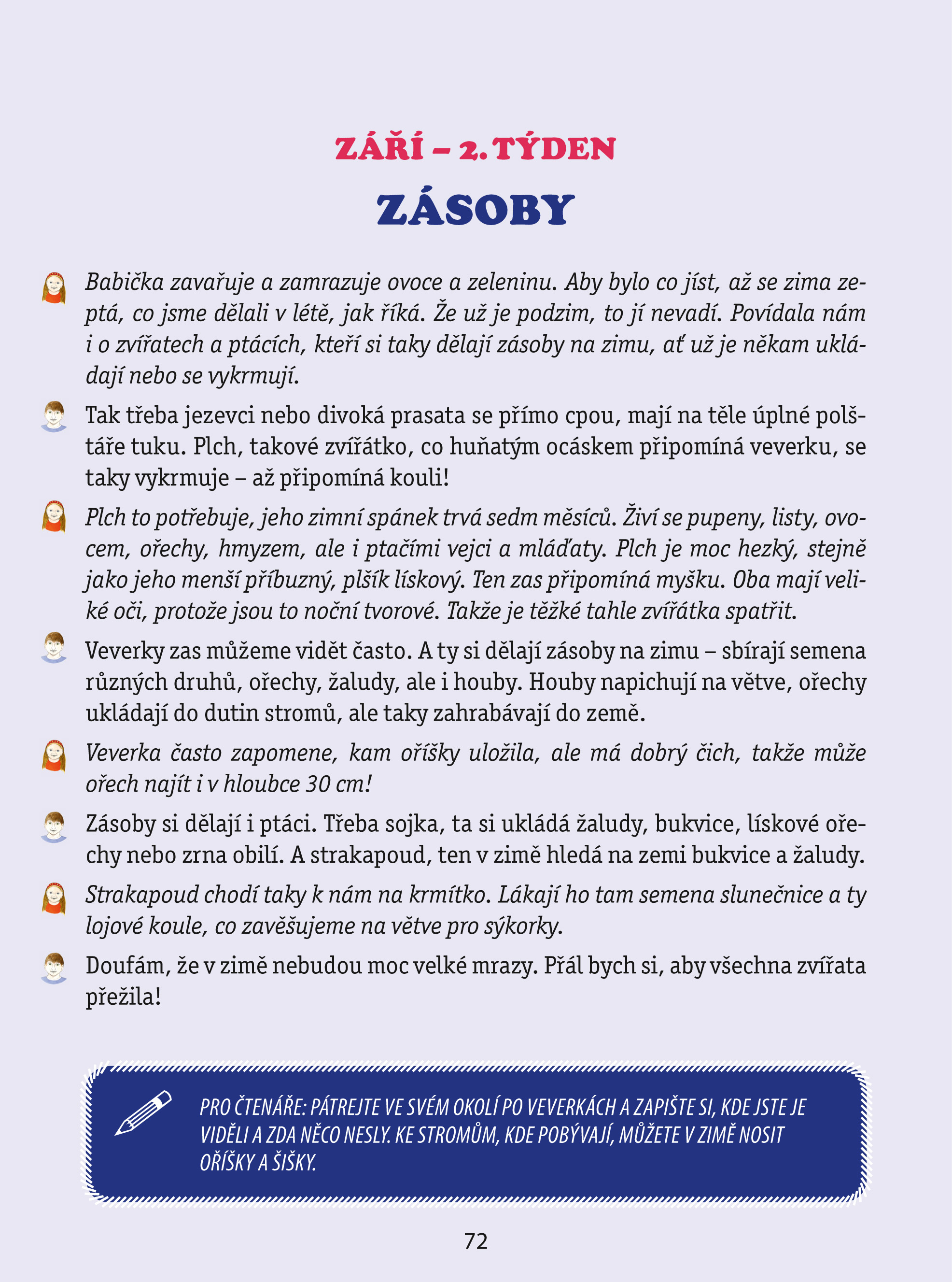 Pozorování v přírodě