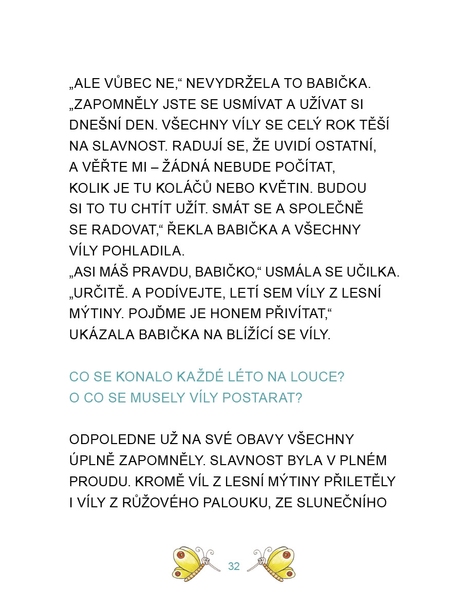 Čteme sami – genetická metoda - Pohádky z Kouzelného palouku
