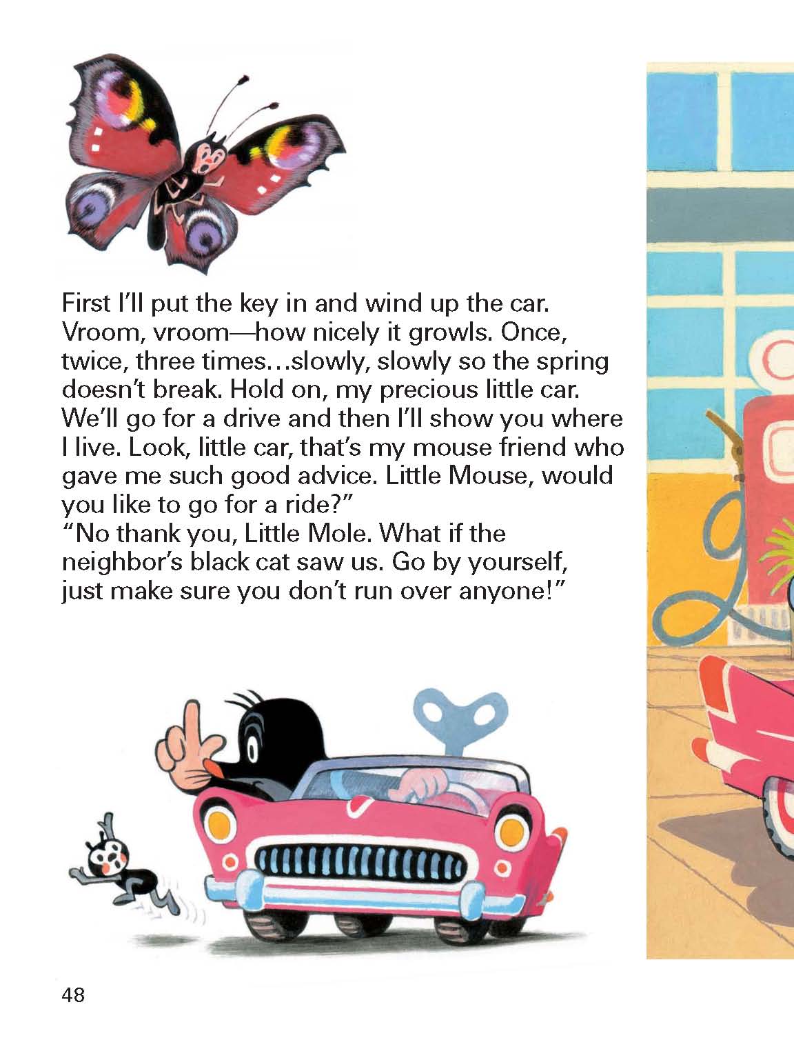 Little Mole and His Little Car