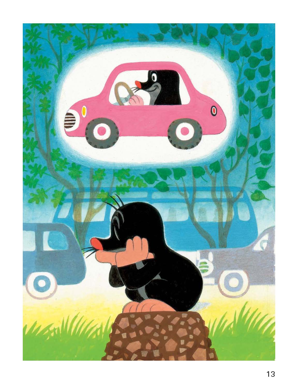 Little Mole and His Little Car