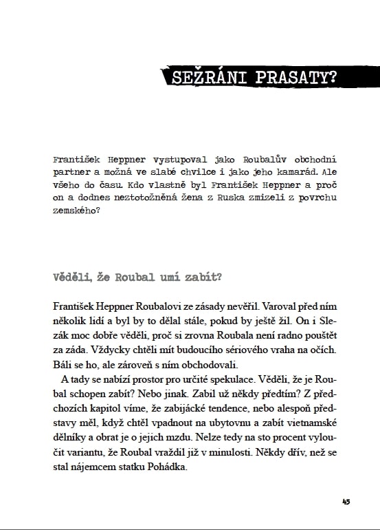 Zabiju tě pro pár stovek