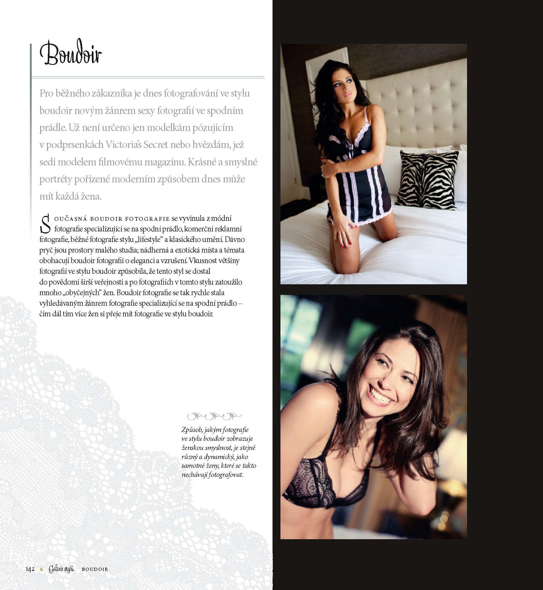 Fotografujeme Boudoir